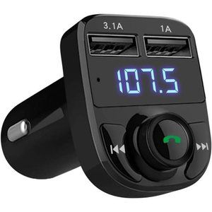 Handsfree Call Car Charger,Wireless Bluetooth FM Transmitter Radio Receiver,Mp3